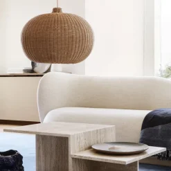 Abat-Jour Belly Rotin - O 54 Cm - Naturel