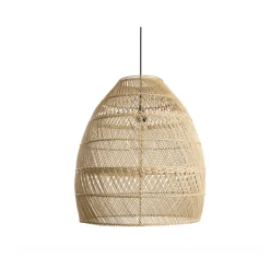 Abat-Jour Kouroung En Rotin Tresse M