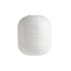 Abat-Jour Rice En Papier Oblong - Blanc