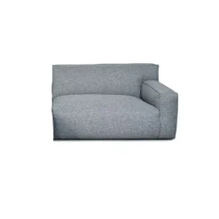 Accoudoir Droit Clay - 1,5 Places - Polvere 90 Gris