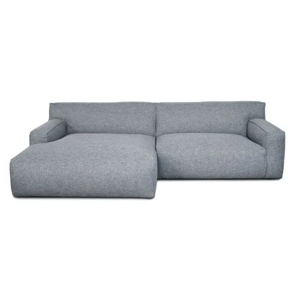 Accoudoir Droit Clay - 1,5 Places - Polvere 90 Gris