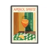 Affiche Cocktail - Elin Pk - Aperol Spritz