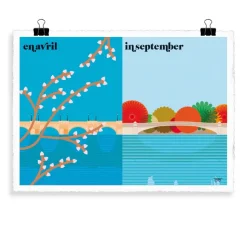 Affiche La Saison By Vahram Muratyan - 40 X 50 Cm