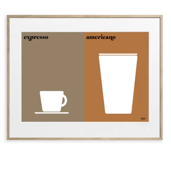 Affiche Le Cafe By Vahram Muratyan - 40 X 50 Cm