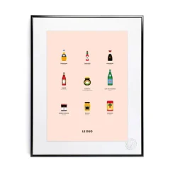 Affiche Le Duo Packaging - 40 X 50 Cm