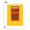 Affiche Le Duo 70'S Tape Recorder - 30 X 40 Cm