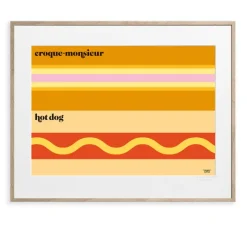 Affiche Le Snack By Vahram Muratyan - 40 X 50 Cm