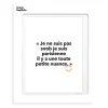 Affiche Loic Prigent Je Ne Suis Pas Snob - 30 X 40 Cm
