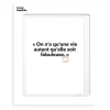 Affiche Loic Prigent On N'A Qu'Une Vie - 30 X 40 Cm