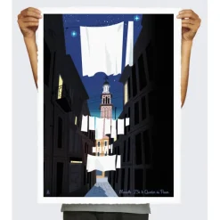 Affiche Monsieur Z Marseille - 40 X 50 Cm