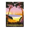 Affiche Monsieur Z Porquerolles - 40 X 50 Cm