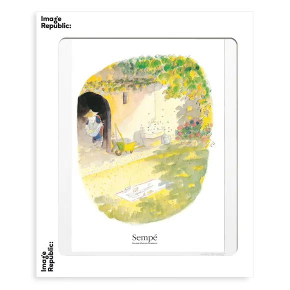 Affiche Sempe Vacances - 40 X 50 Cm