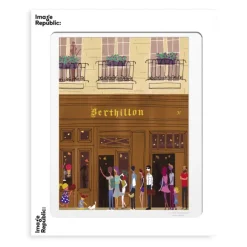 Affiche Wlpp Paris Bertillon - 30 X 40 Cm