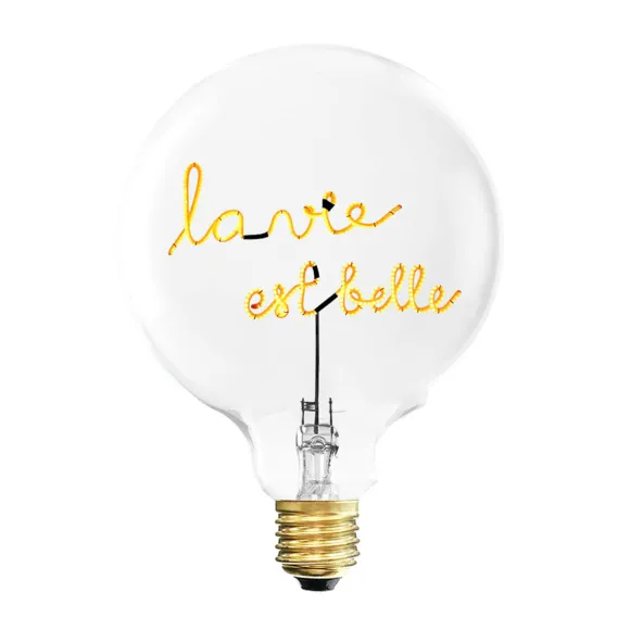 Ampoule La Vie Est Belle E27 - Ambre