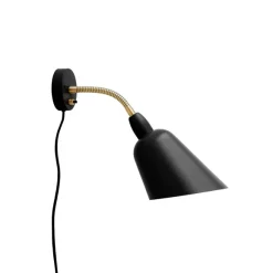 Applique Murale Bellevue - Noir & Laiton