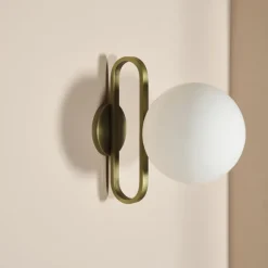 Applique Murale Cime Globe 20 Cm