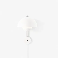 Applique Murale Flowerpot Vp8 H 35,5Cm - Blanc Mat