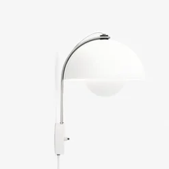 Applique Murale Flowerpot Vp8 H 35,5Cm - Blanc Mat