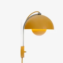 Applique Murale Flowerpot Vp8 H 35,5Cm - Moutarde