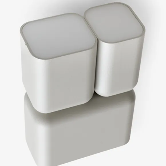 Applique Murale Tabata Ln10 H 21Cm - Gris Soie