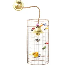 Applique Voliere Mathieu Challieres - H 32 X O 15 Cm