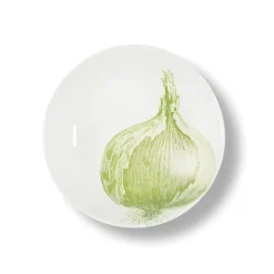 Assiette Creuse Oignon En Porcelaine - O 20 Cm