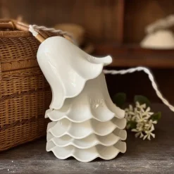 Baladeuse Lili En Porcelaine Emaillee - O 13 Cm