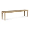 Banc Bok Chene 186 X 35 X H 46 Cm