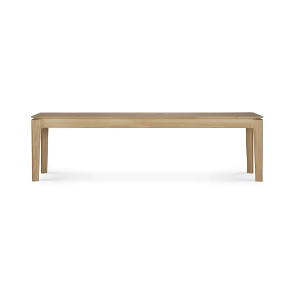 Banc Bok Chene 166 X 35 X H 46 Cm