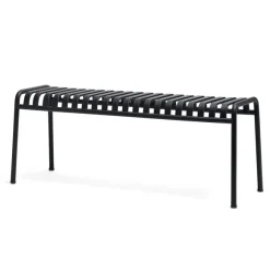 Banc Palissade En Acier Poudre - Anthracite