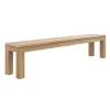 Banc Straight En Chene - L 180 Cm