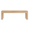 Banc Straight En Chene - L 140 Cm