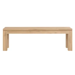 Banc Straight En Chene - L 140 Cm