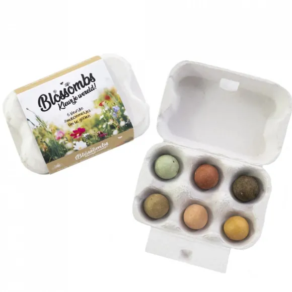 Boite A Oeufs 6 Bombes A Graines