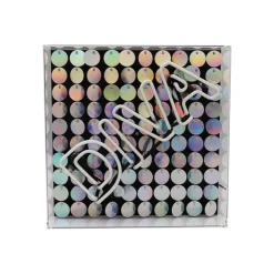 Boite Acrylique Neon - Diva - Violet