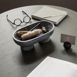 Bol Alza En Marbre - Noir