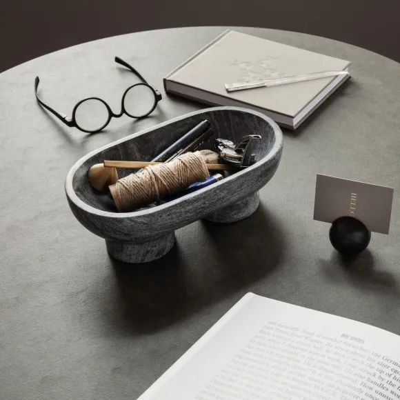 Bol Alza En Marbre - Noir