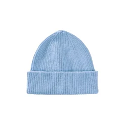 Bonnet En Laine Caregora - Bleu Clair