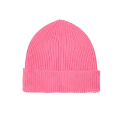 Bonnet En Laine Caregora - Rose Bonbon