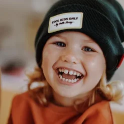 Bonnet Urban En Coton Biologique - Vert Fonce