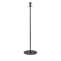 Bougeoir Hoy Casted - H 86 Cm - Noir