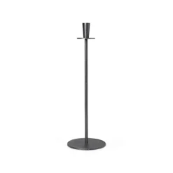 Bougeoir Hoy Casted - H 55 Cm - Noir