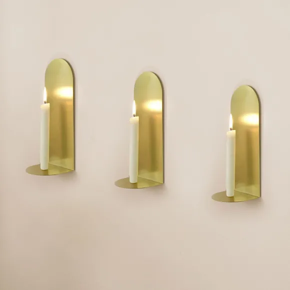 Bougeoir Mural Archal Laiton L