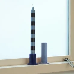 Bougeoir Tube - O 5,5 X H 10 Cm