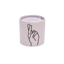 Bougie Parfumee En Cire De Soja - Finger Crossed