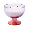 Bougie Parfumee En Verre Teinte - Poivre Et Prune