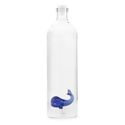 Bouteille Baleine Bleue Atlantis En Verre Borosilicate - 1,2 L