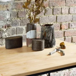 Bureau Oscar En Chene Verni