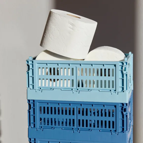 Caisse Crate S - Bleu Electrique