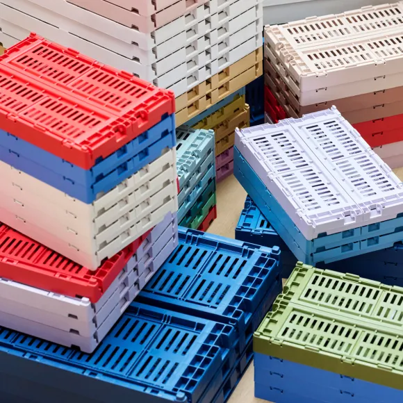 Caisse Crate S - Bleu Electrique